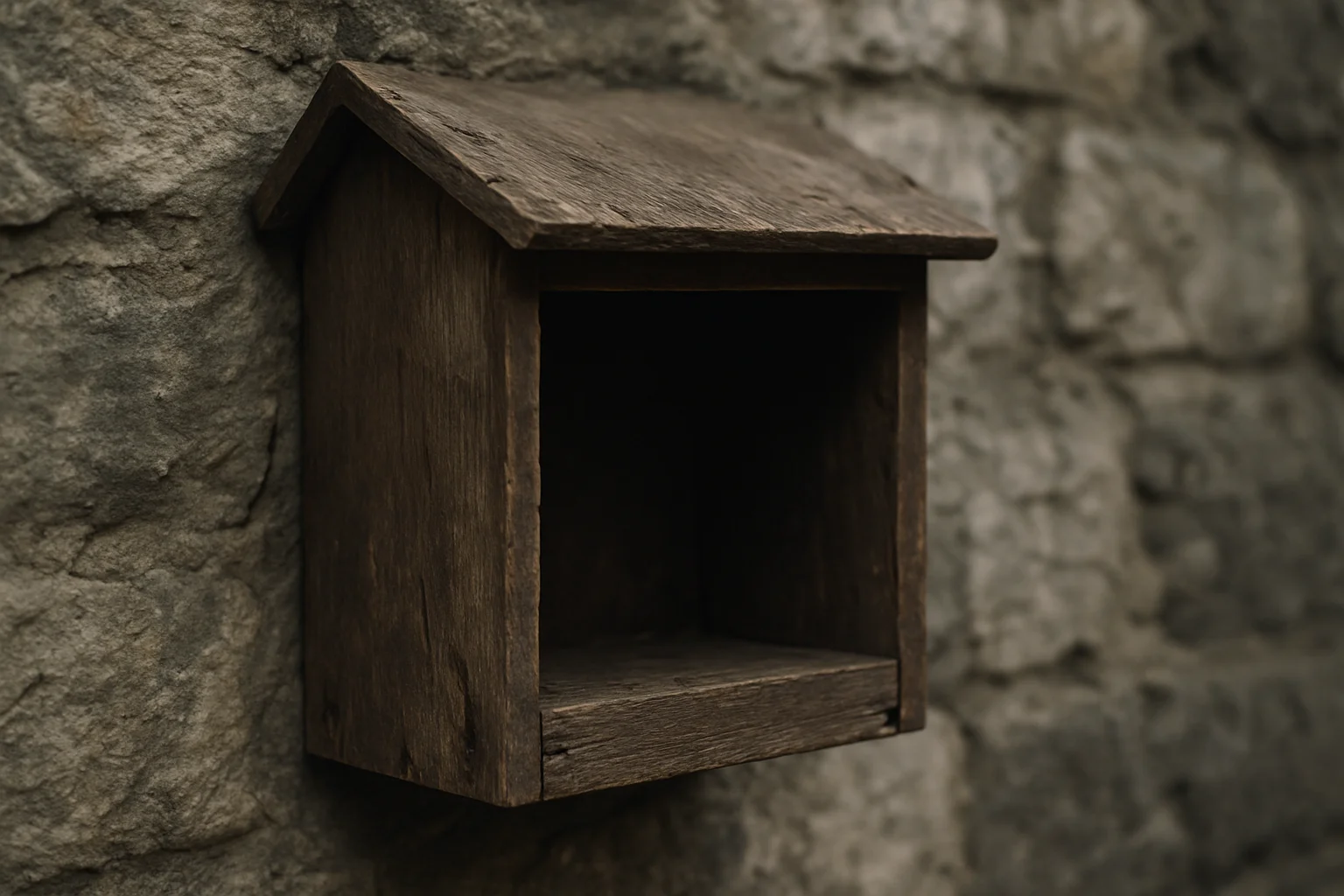 Leerer Briefkasten als Metapher für eine Website, die keine Anfragen bekommt